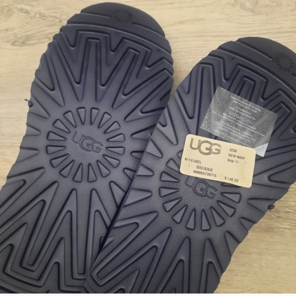 UGG Men's Navy Neumel Boots - Picture 7 of 7